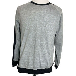 Retreat Los Angeles Mens Crew Neck Damion Sweatshirt Sz Small Gray and Blue NWT